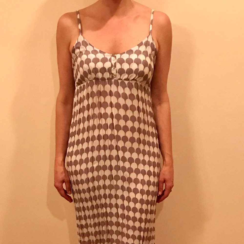 Checkered Maxi Dress
